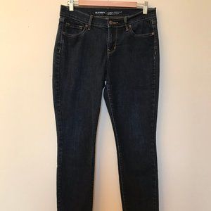 Old Navy Curvy Skinny Dark Wash Jeans